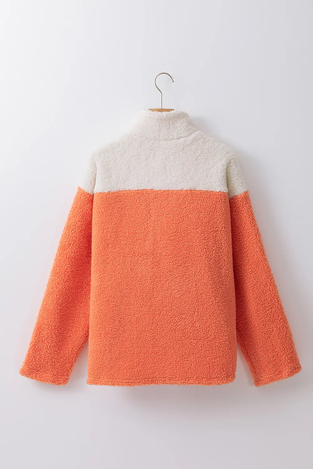 Cupid's Cozy Contrast Sweatshirt 🧡❄️